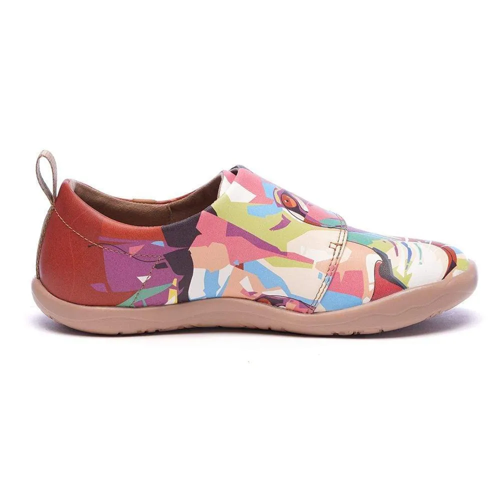 -Hello, Lion- Animal Design Painted Kids Casual Shoes