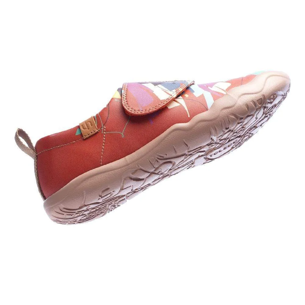 -Hello, Lion- Animal Design Painted Kids Casual Shoes
