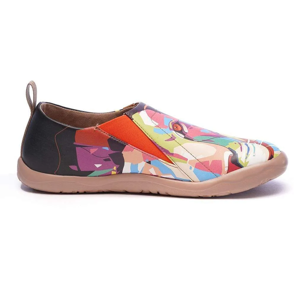 -Hello, Lion- Multicolored Flats For Men