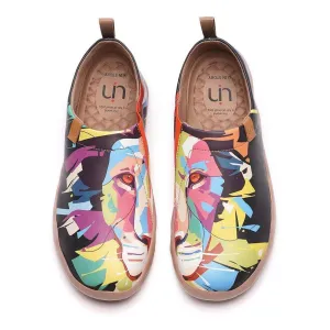 -Hello, Lion- Multicolored Flats For Men