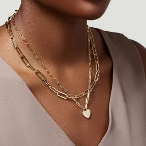 18k Stainless Steel Tarnish Free Layered Necklace | Gold