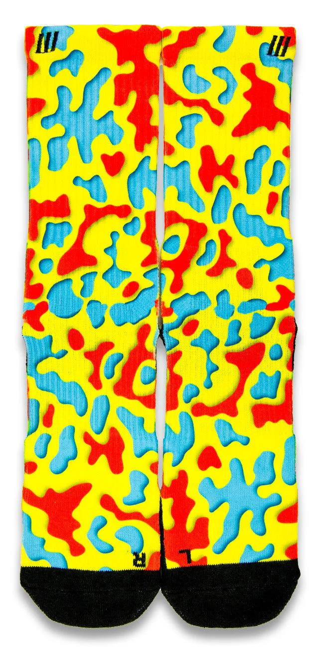 3D Camo CES Custom Socks