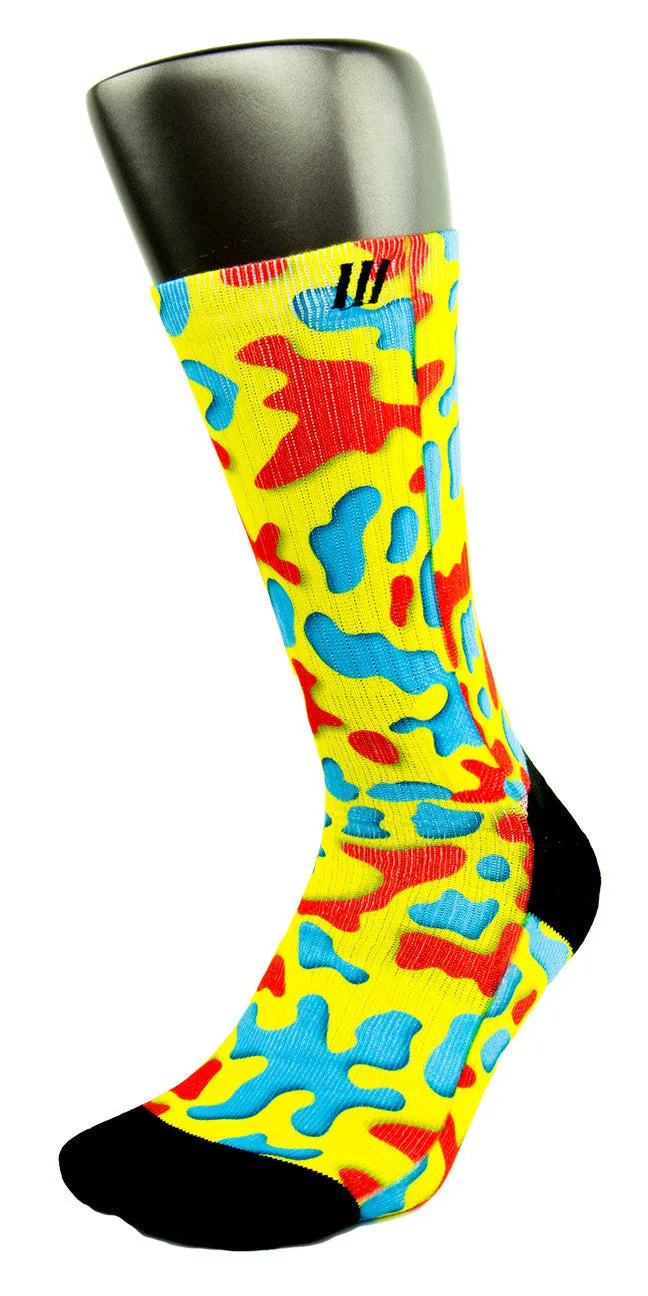 3D Camo CES Custom Socks