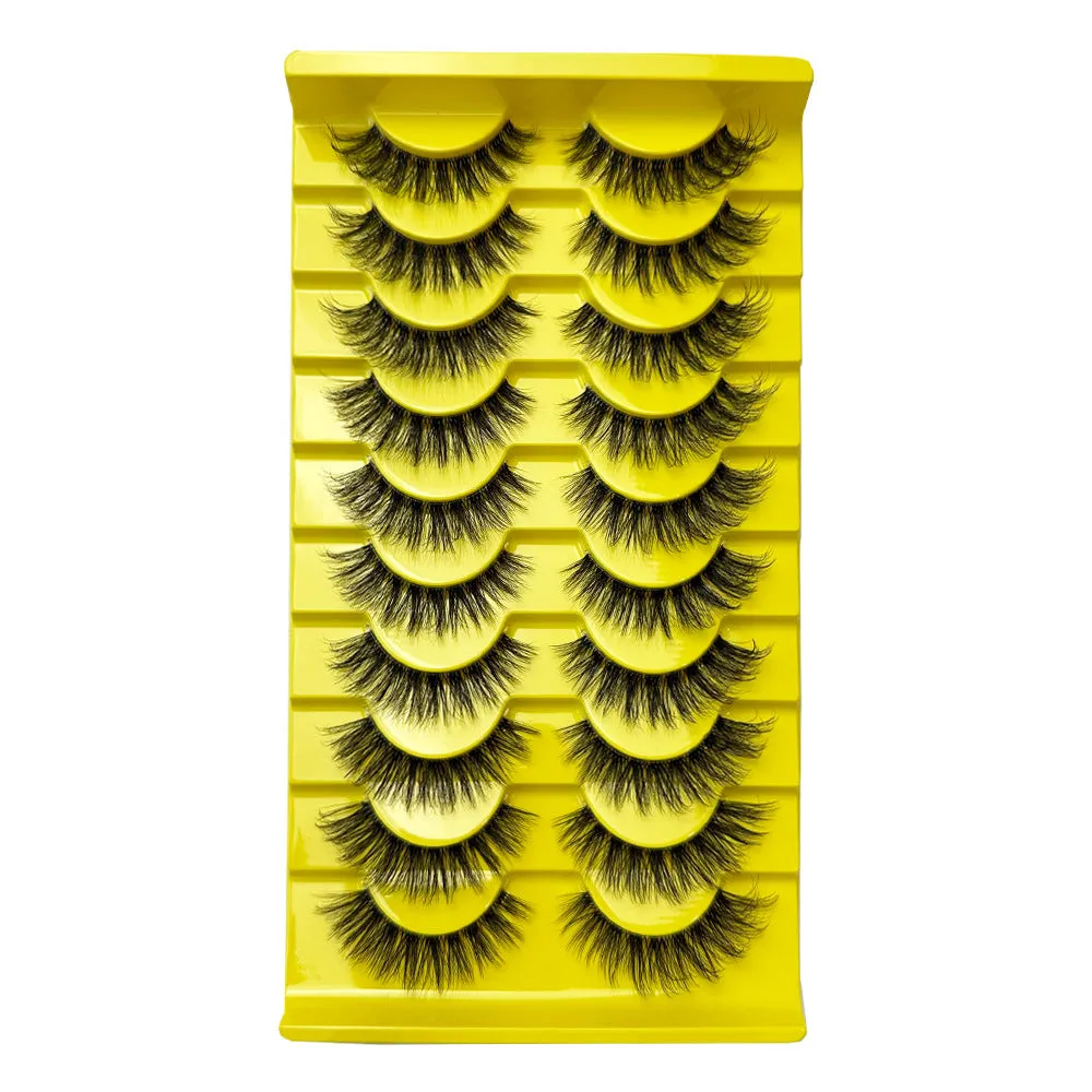 3D Multi-layer Female Curling False Eyelashes