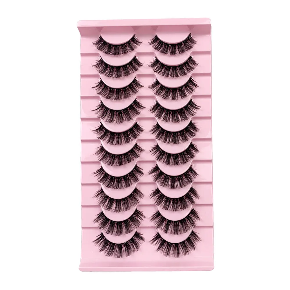 3D Multi-layer Female Curling False Eyelashes