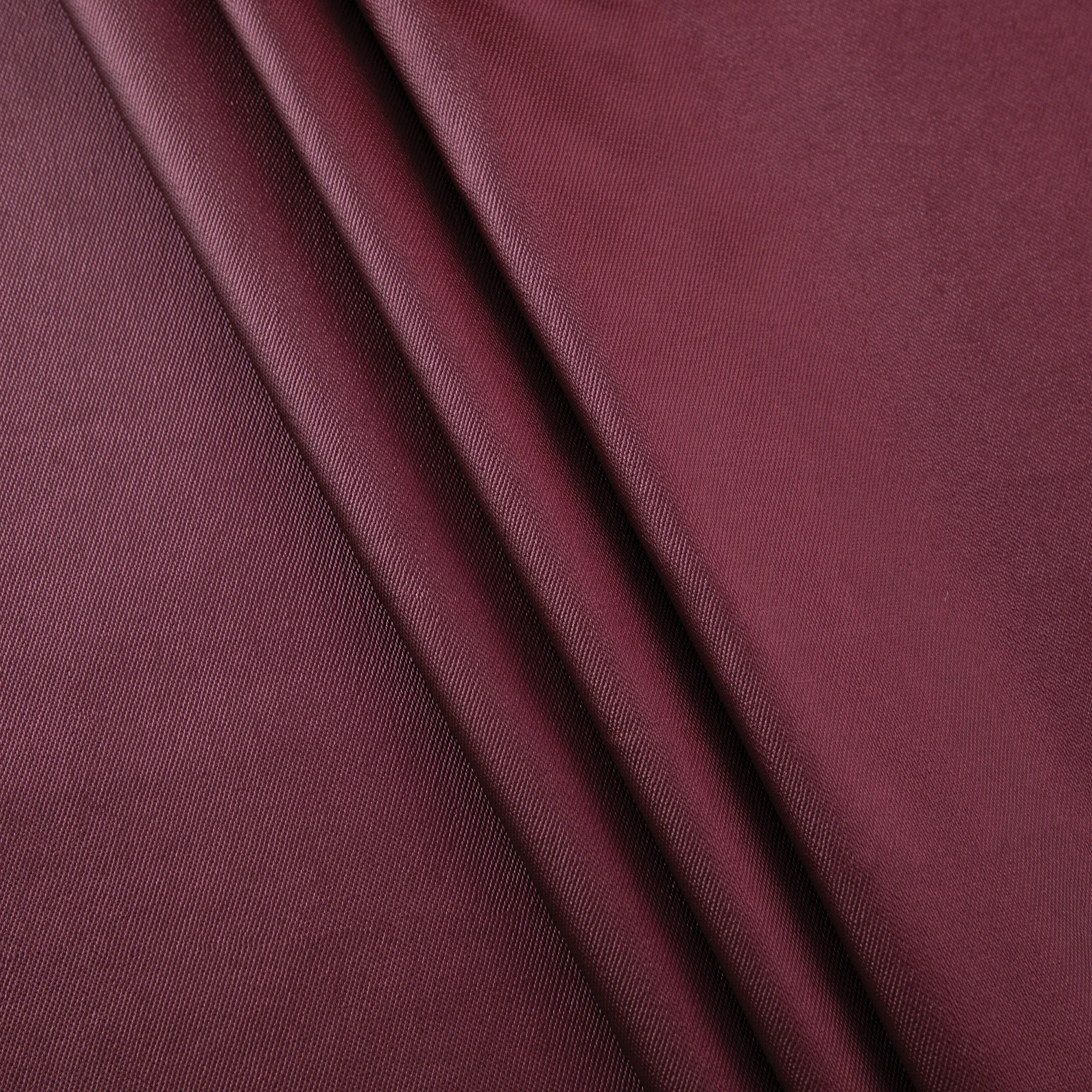 4-Way Stretch Twill Fabric, Burgundy
