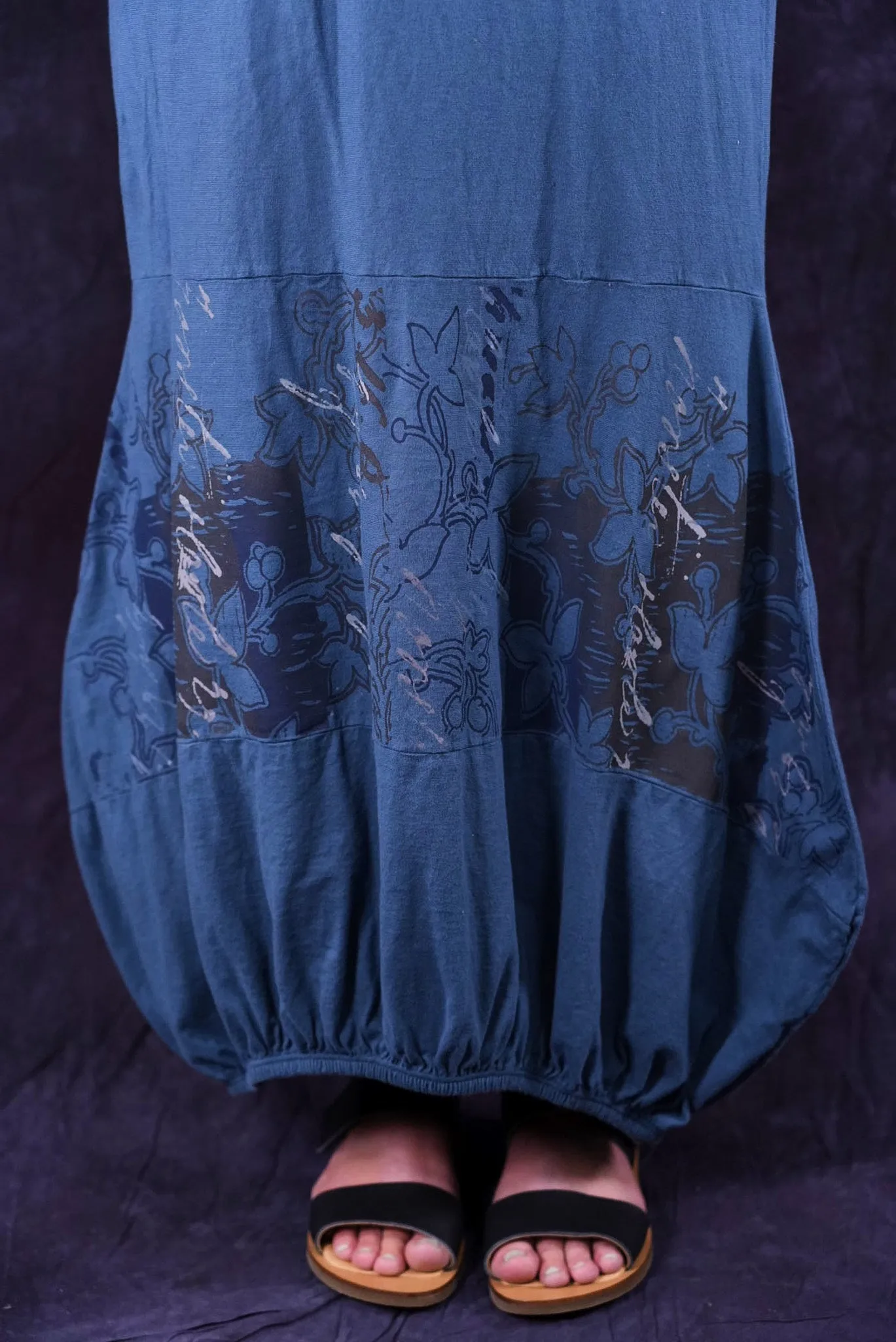 4188 Sprig Skirt Echo Blue-P