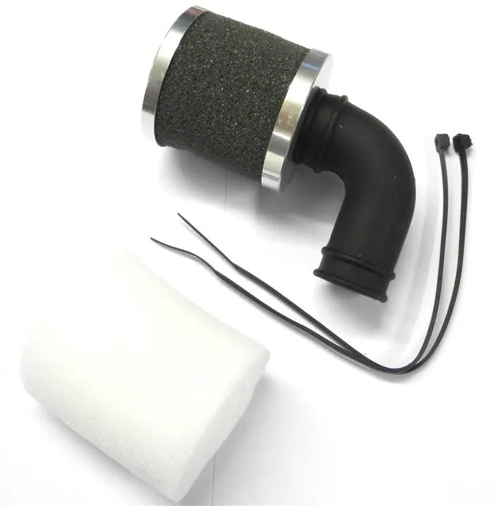 51701S 1/8 Alloy Open RC Engine Air Filter Silver .21  