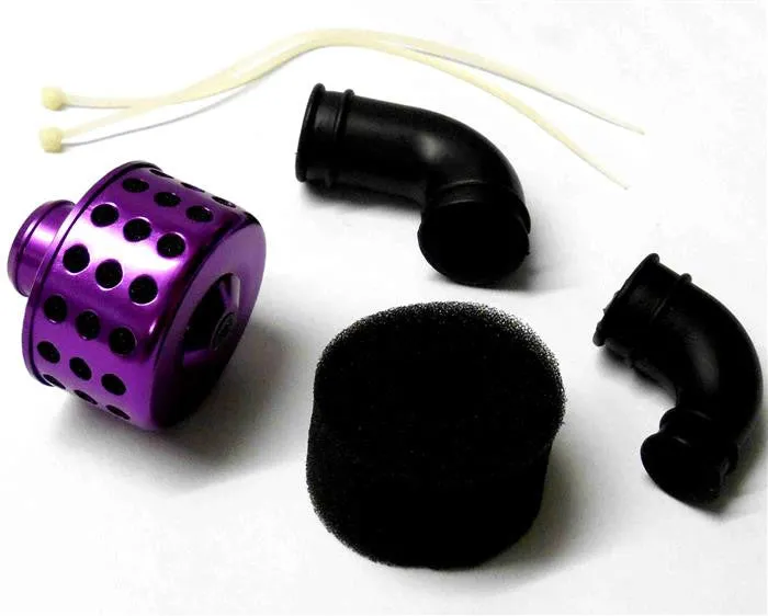 51705P Short Purple Alloy RC Air Filter Sponge 1/10 1/8