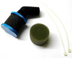 51706B Blue Open Alloy Air Filter Sponge 1/10 Scale