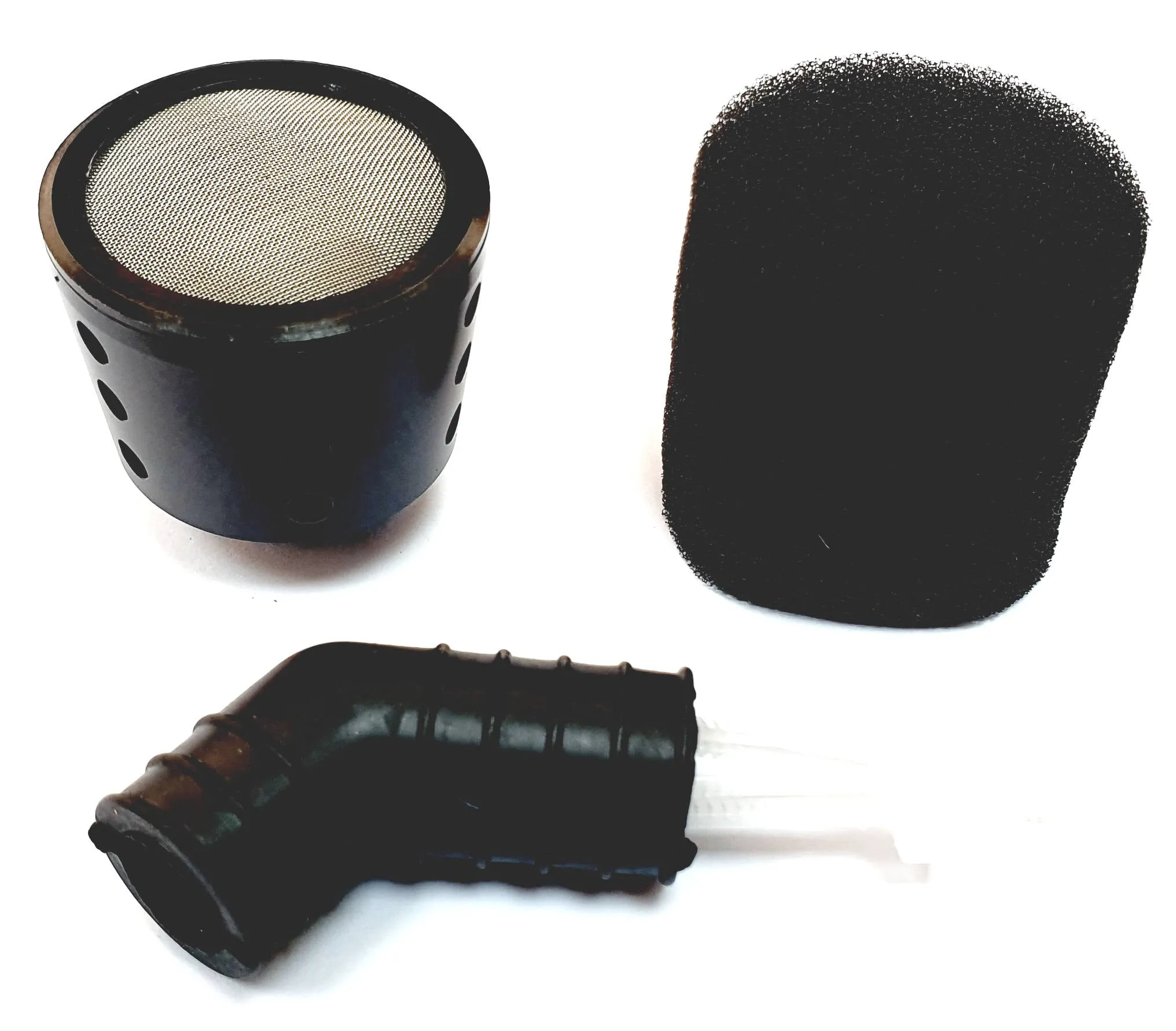 51710K 1/10 Alloy Taper RC Engine Air Filter Black