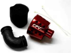 51711R 1/8 Alloy Taper RC Nitro Engine Air Filter Red