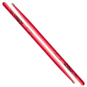5A Acorn Neon Pink Drumsticks