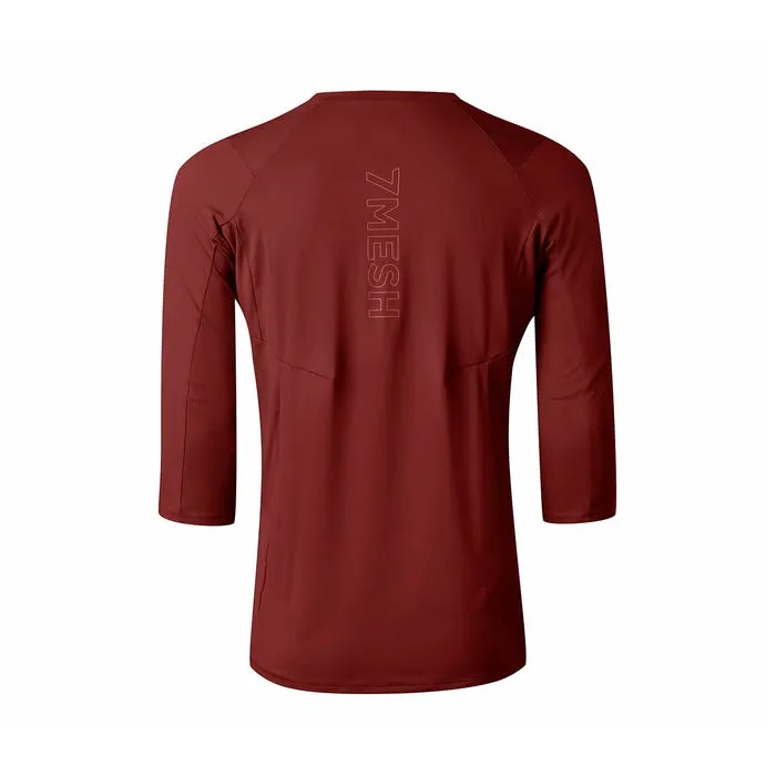 7MESH Optic Shirt 3/4 | Mahogany