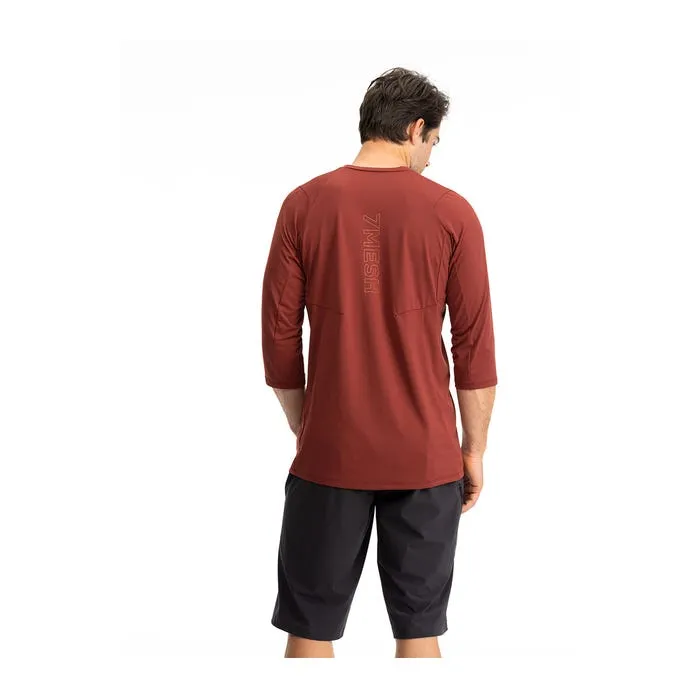 7MESH Optic Shirt 3/4 | Mahogany