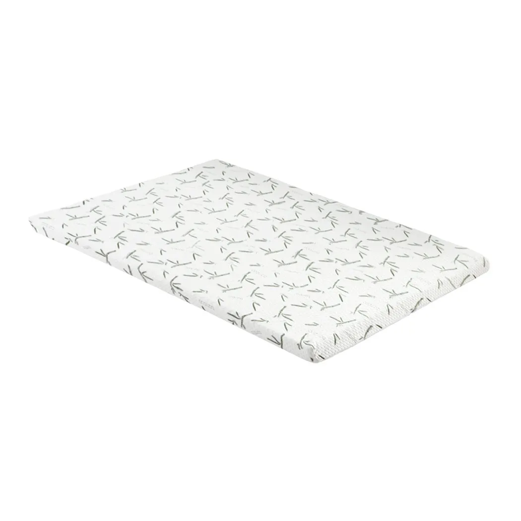 8cm Bedding Cool Gel Memory Foam Bed Mattress Topper Bamboo Cover Single