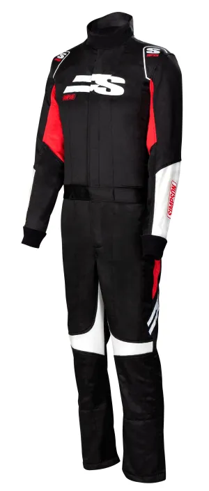 AIRSPEED SUIT Black/Red/White XXLDouble Extra Large - Black/Red/White