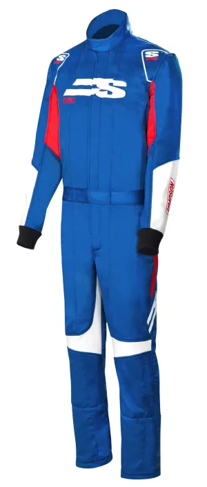 AIRSPEED SUIT Blue/Red/White LGLarge - Blue/Red/White