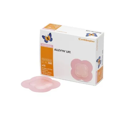 Allevyn Life 5 1/16 X 5.1/16" Quadrilobe Sterile (#66801068, Sold Per Box)