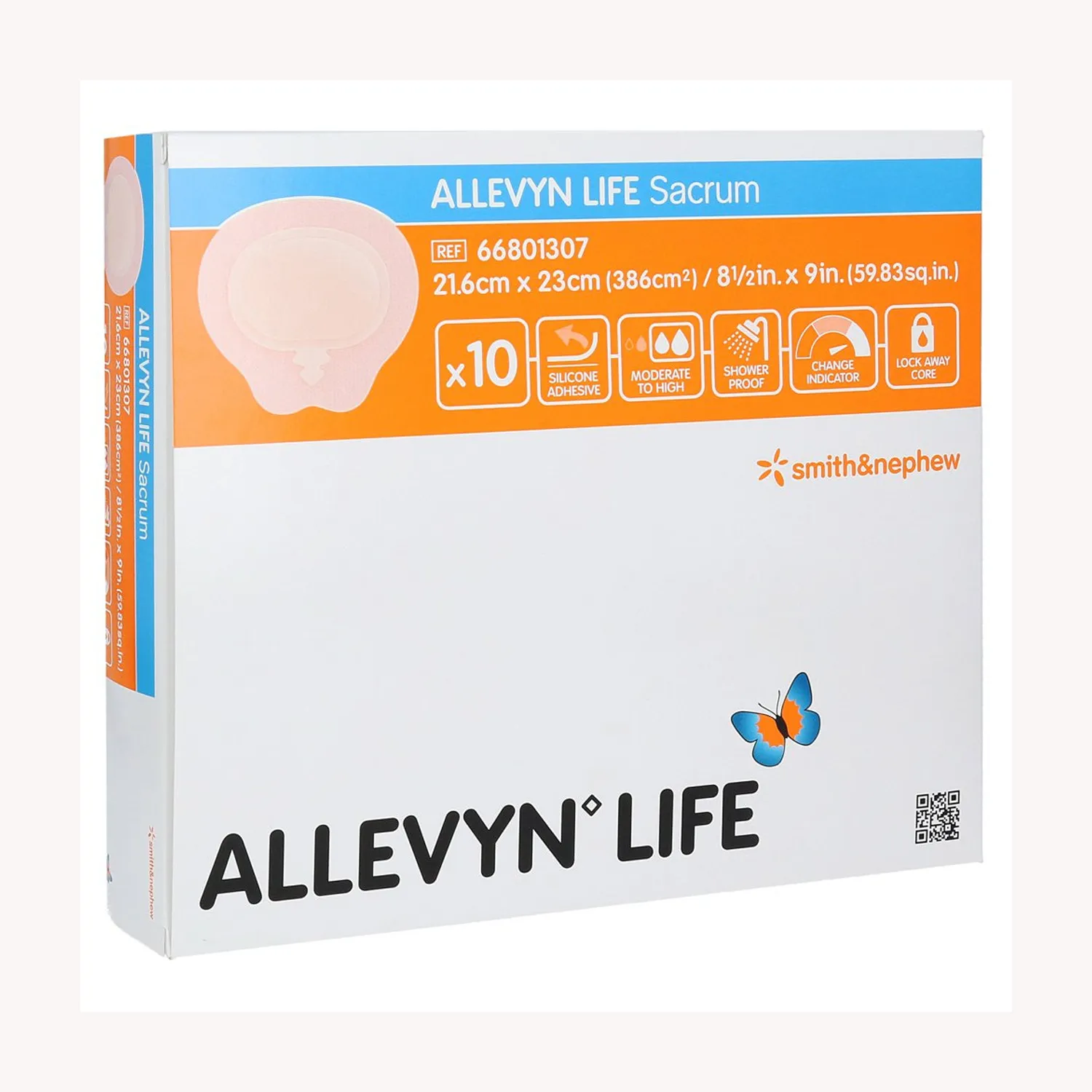 Allevyn Sacrum | 21.6 x 23cm | Pack of 10