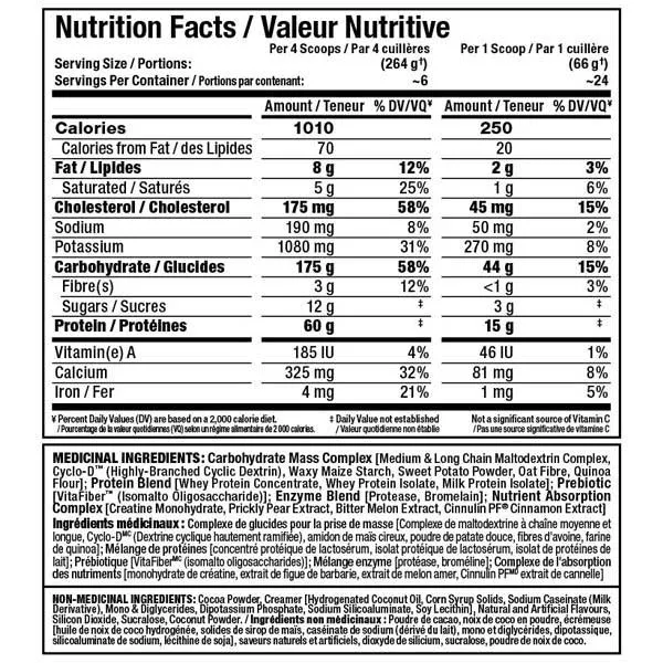 Allmax Nutrition QuickMass, 3.5lbs