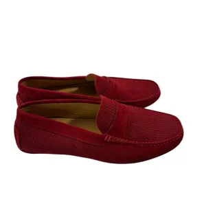 AQUATALIA Bruce Weatherproof Driving Shoe Size 13 , Red