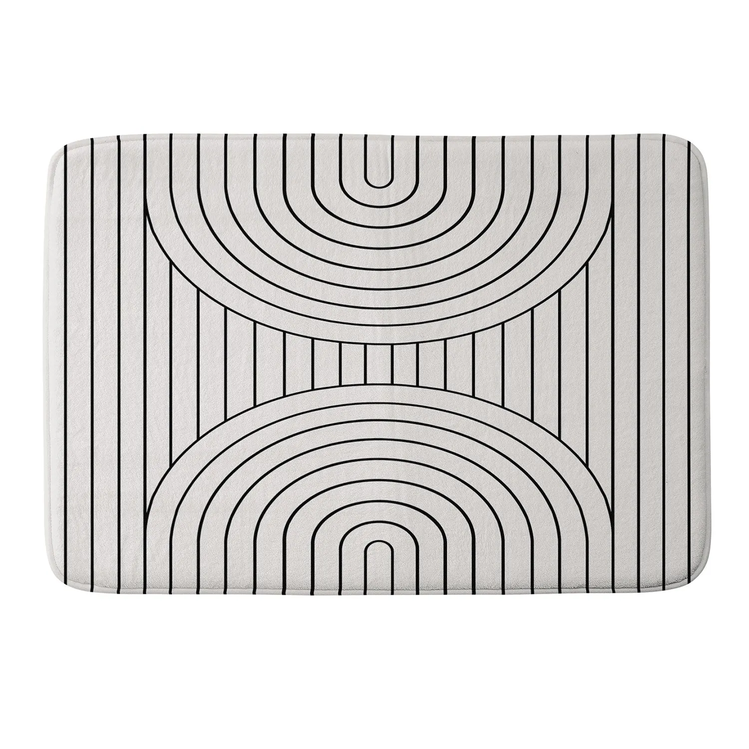 ARCH SYMMETRY VI MEMORY FOAM BATH MAT