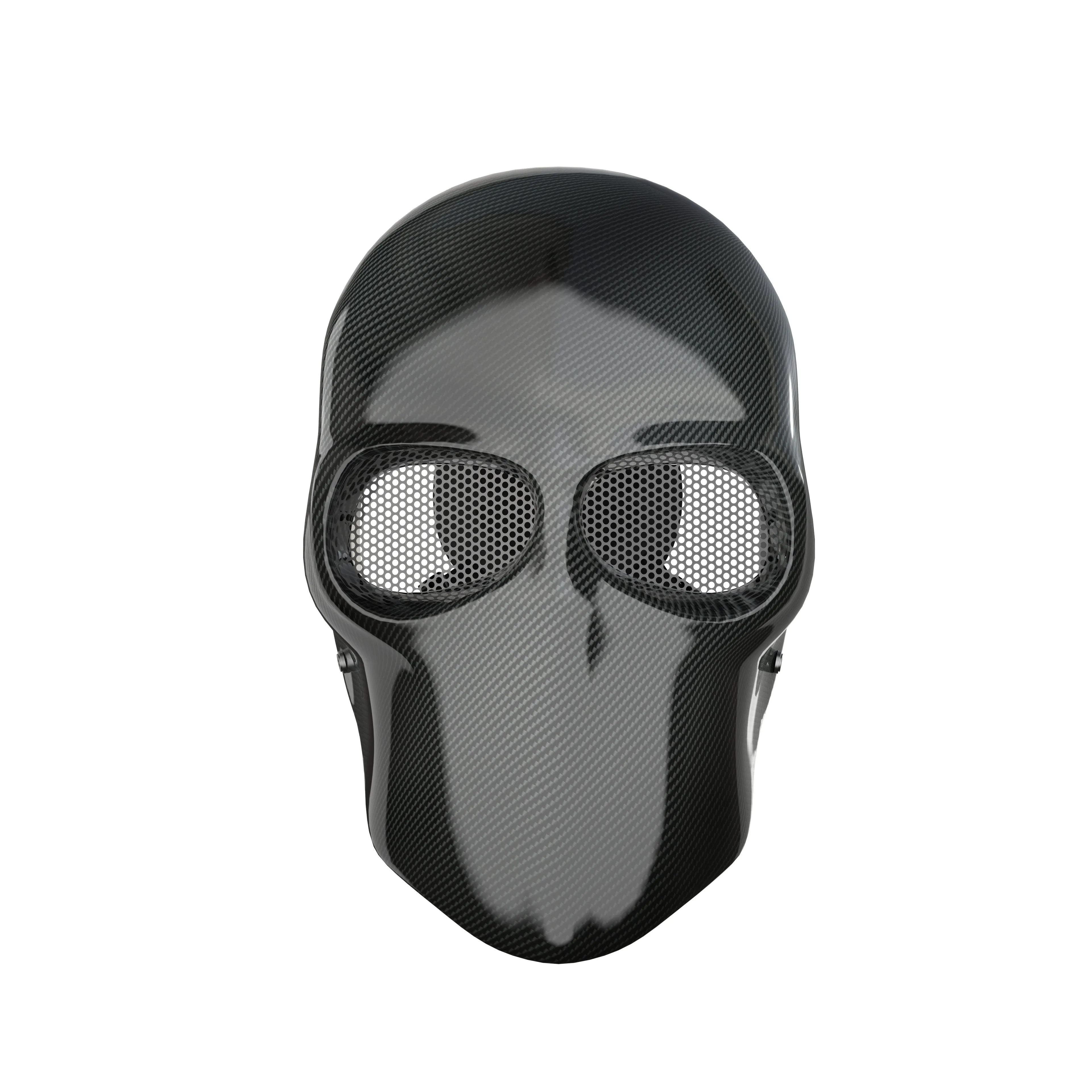 Army Of 2 Mask Real Carbon Fiber