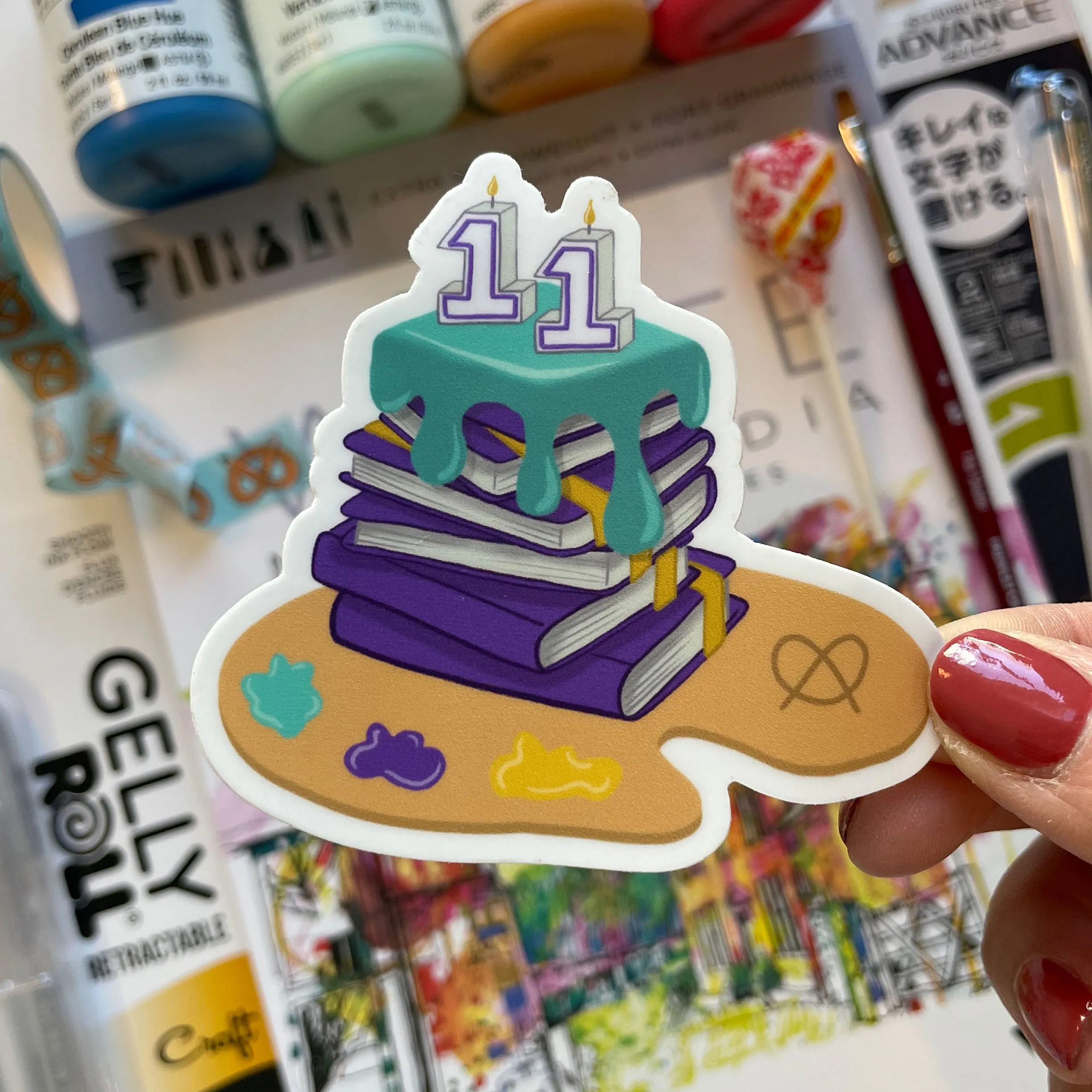 ArtSnacks Spring 2024 Sticker