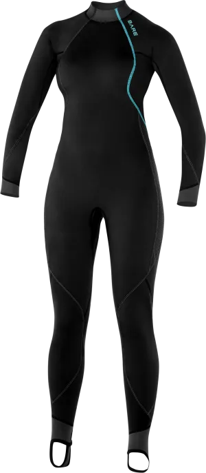 BARE WOMEN'S EXOWEAR FULL SUIT BACK ZIP