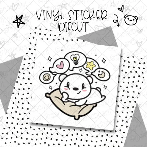 Barry Day Dream - Vinyl Diecut