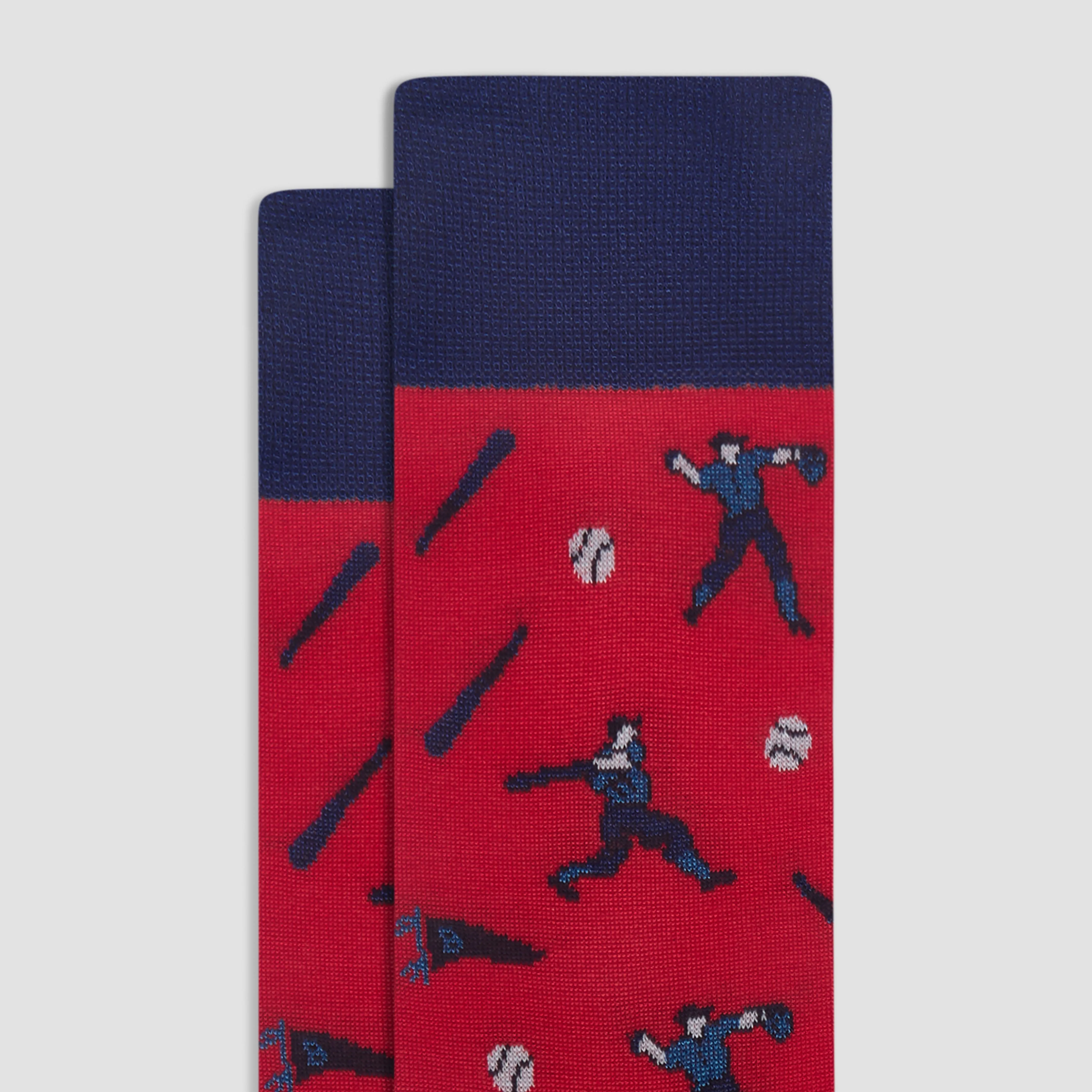 Baseball Mid-Calf Socks