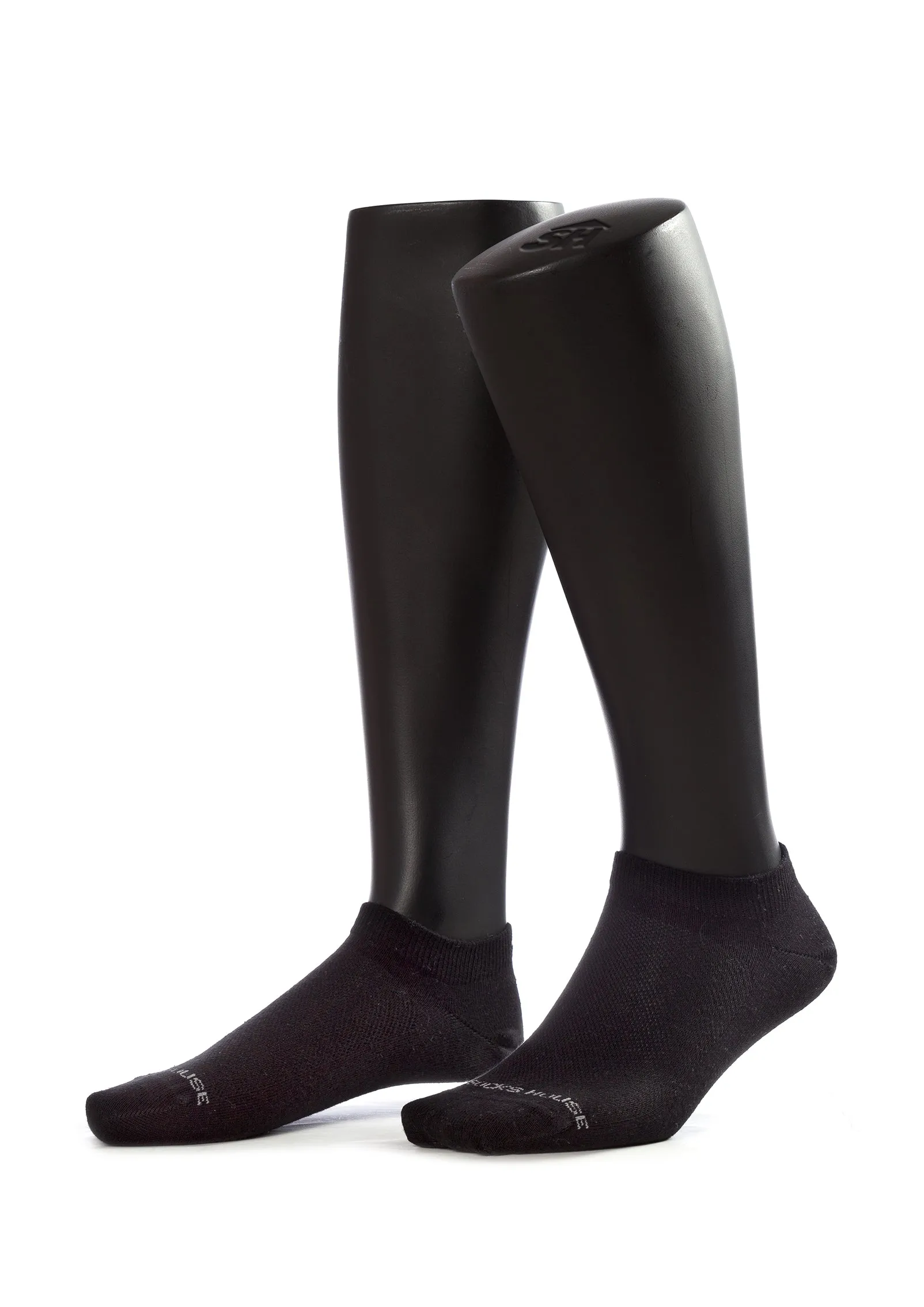Basic Black Trainer Socks with 3 Pairs