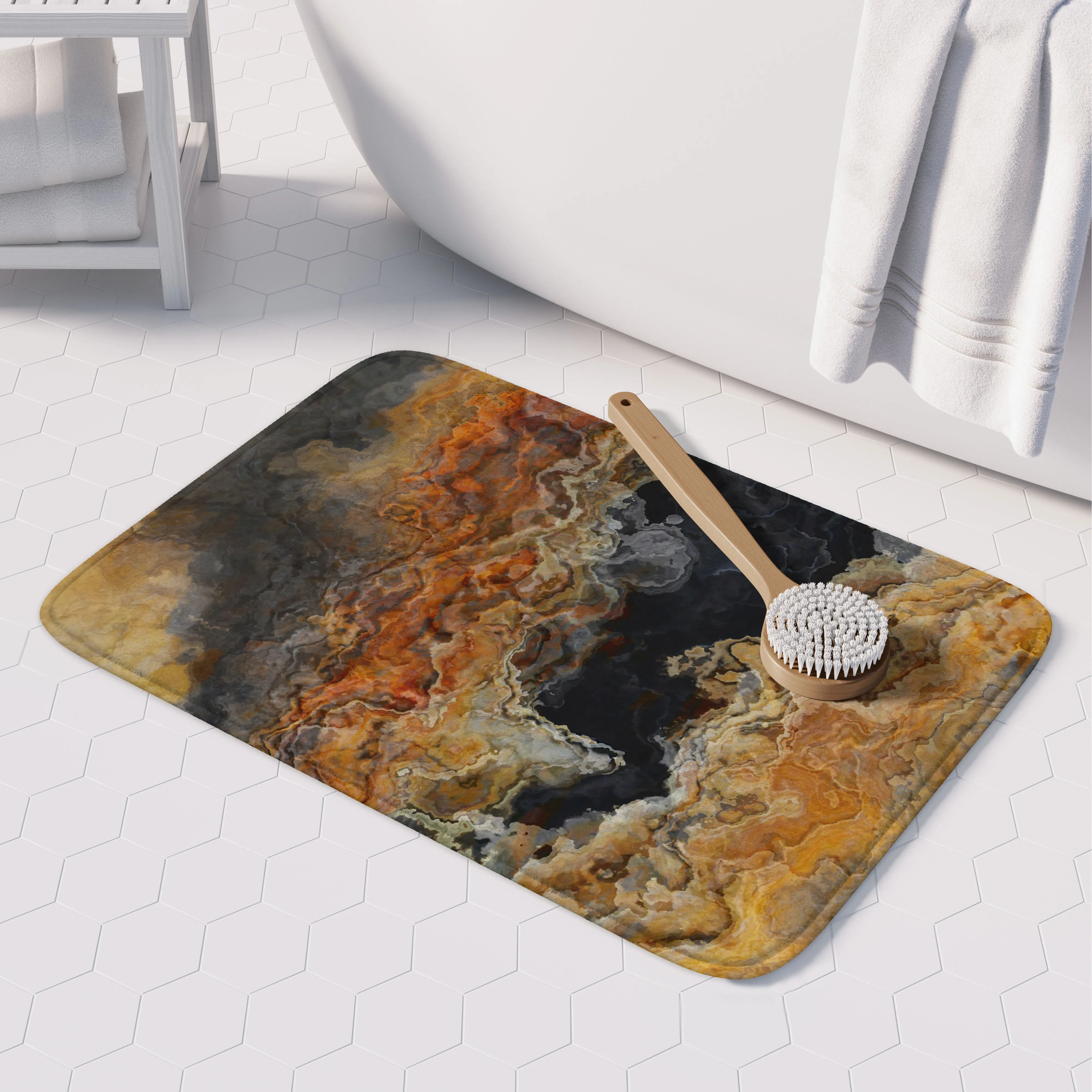 Bath Mat, Black Canyon