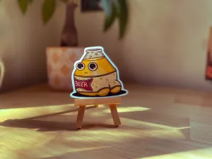 Beer Booty Sticker