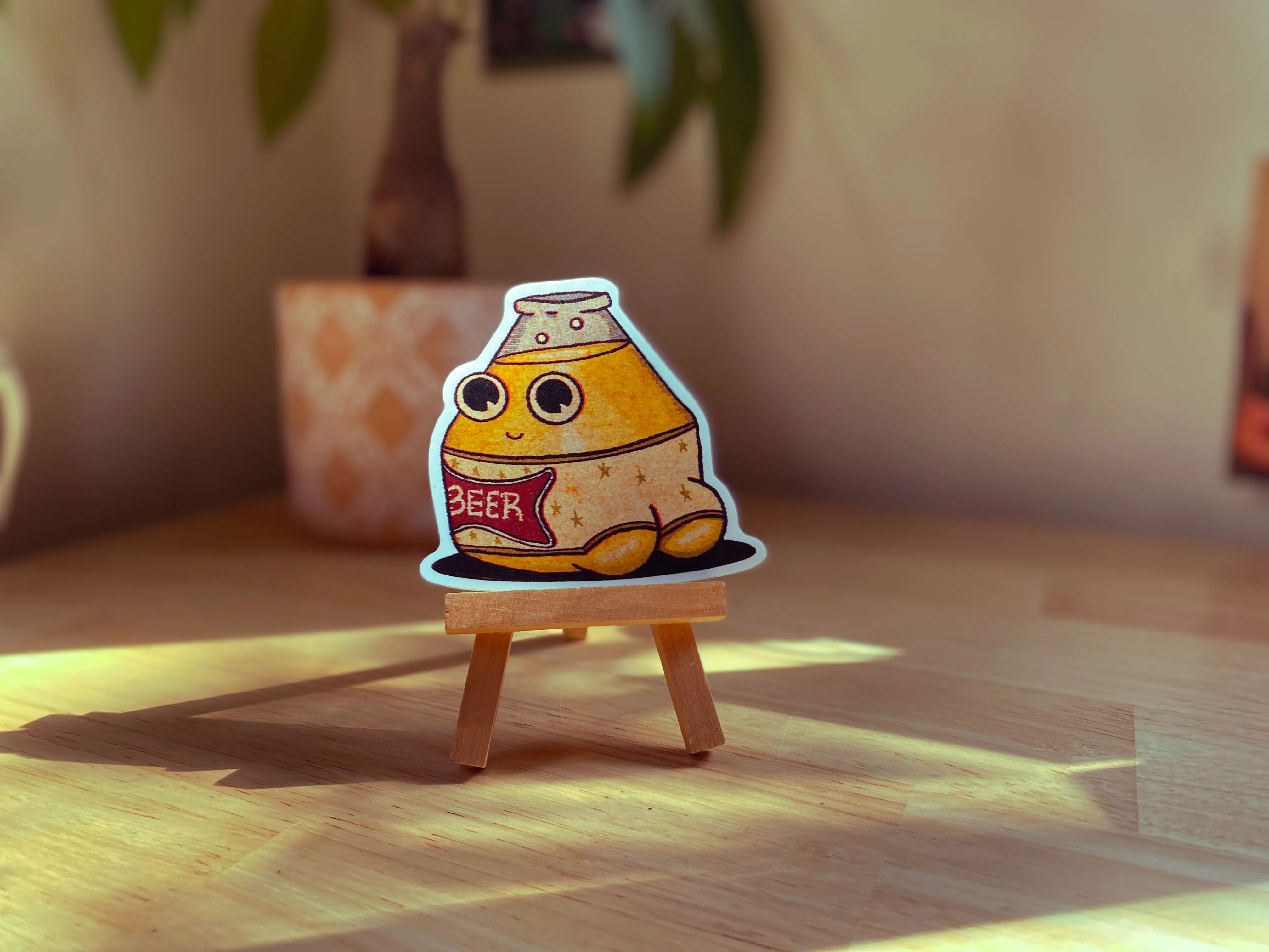 Beer Booty Sticker