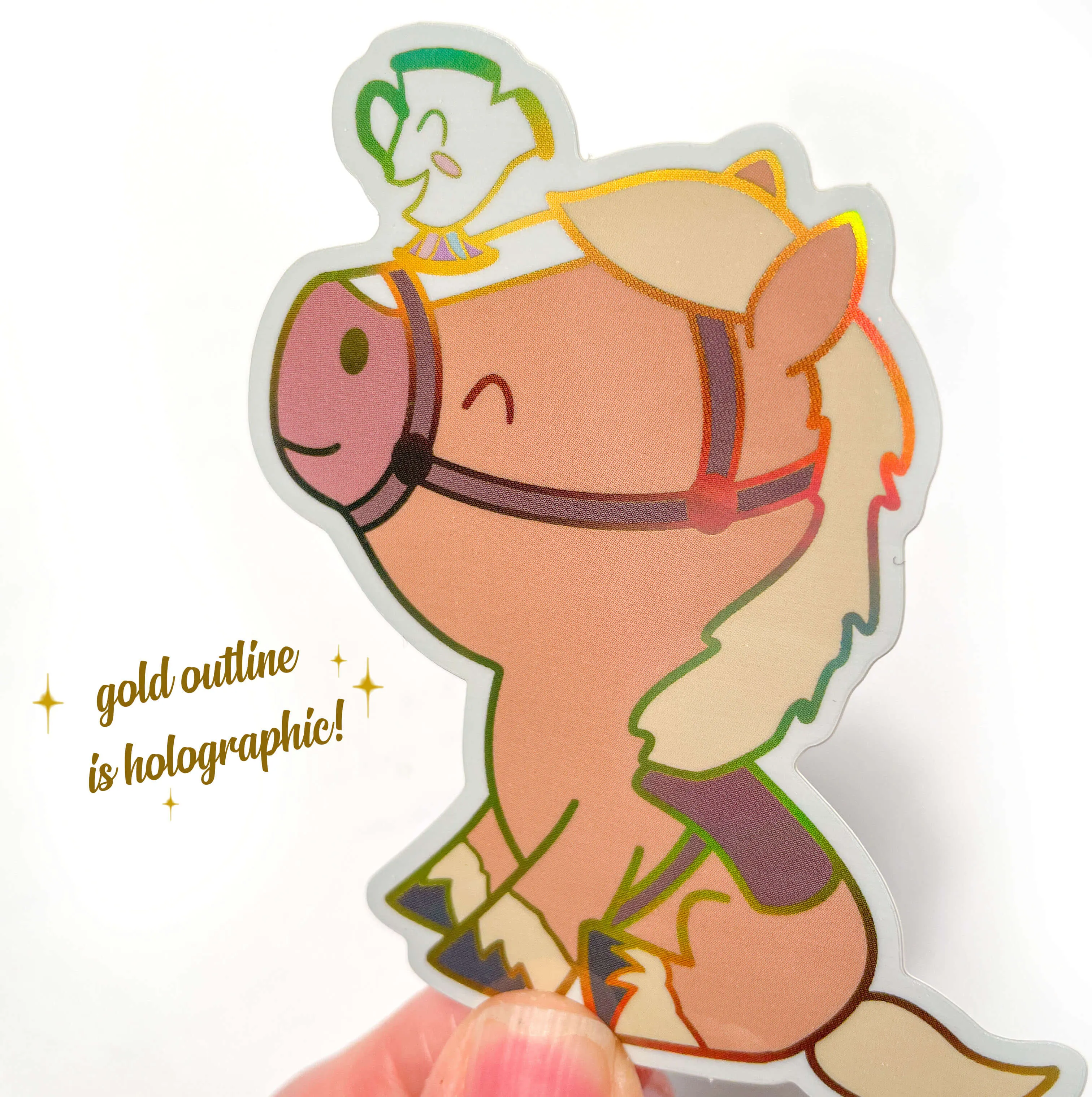 Belle's Buds Vinyl Sticker