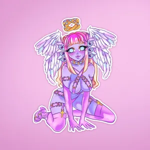 Biblically Accurate Angel 👁️😇👁️ Sticker
