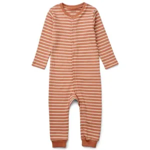Birk Rose Stripe Sleepsuit