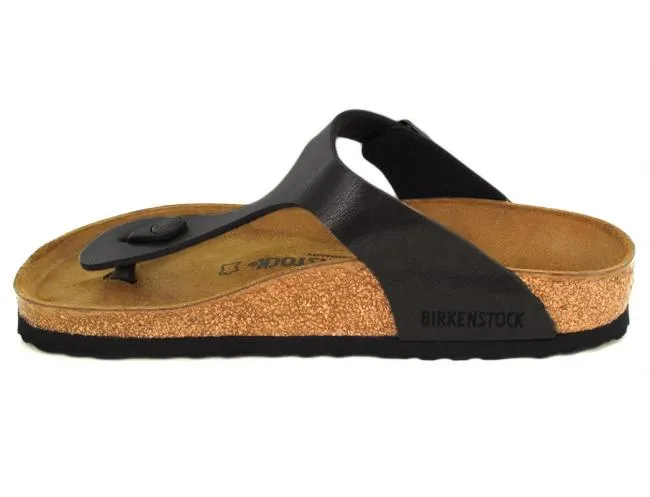 BIRKENSTOCK® Faux Leather Thong Sandals Gizeh