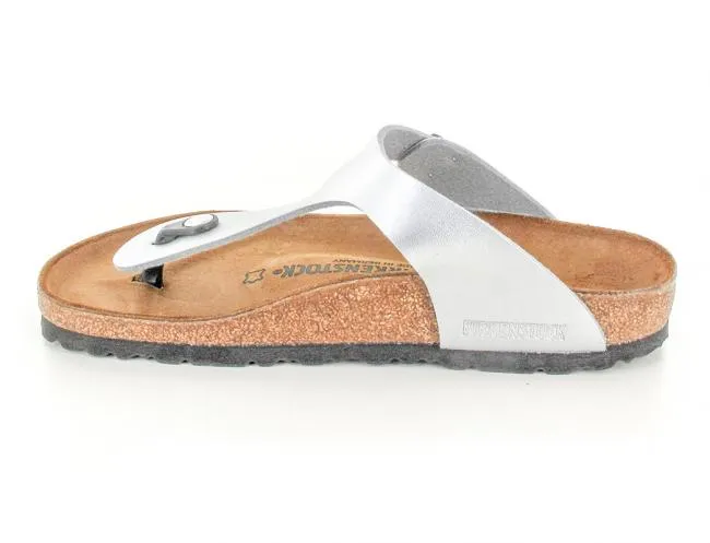 BIRKENSTOCK® Faux Leather Thong Sandals Gizeh