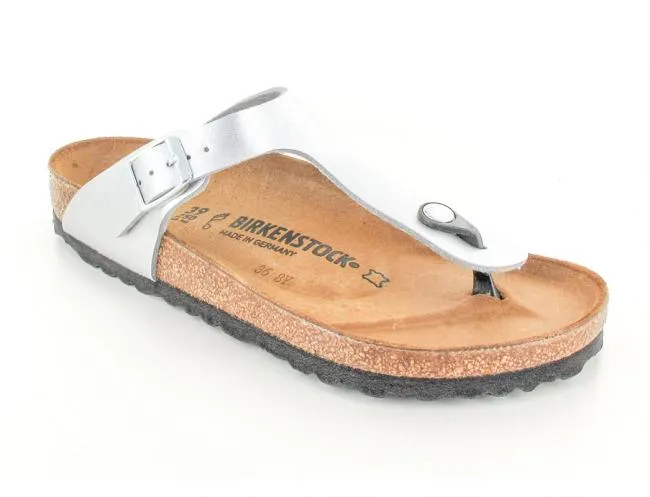 BIRKENSTOCK® Faux Leather Thong Sandals Gizeh
