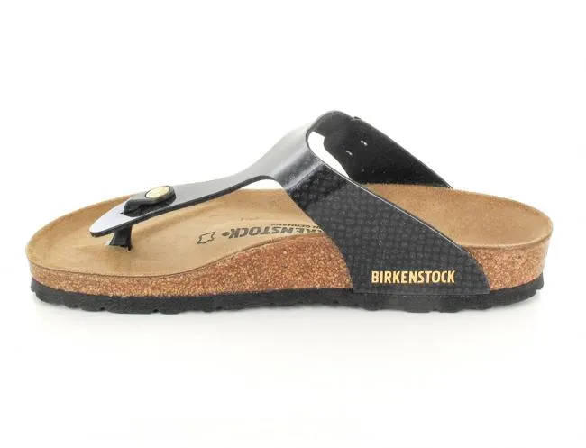 BIRKENSTOCK® Faux Leather Thong Sandals Gizeh