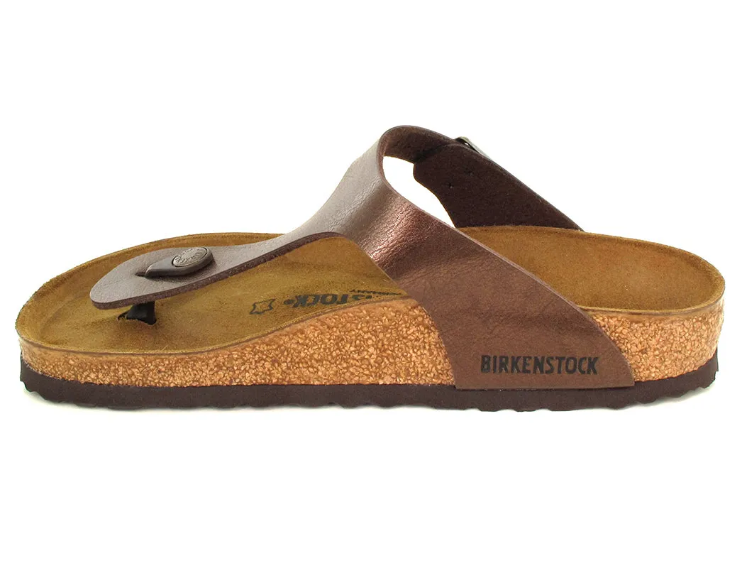 BIRKENSTOCK® Faux Leather Thong Sandals Gizeh