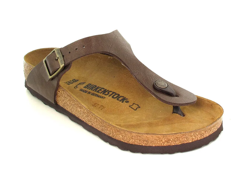 BIRKENSTOCK® Faux Leather Thong Sandals Gizeh