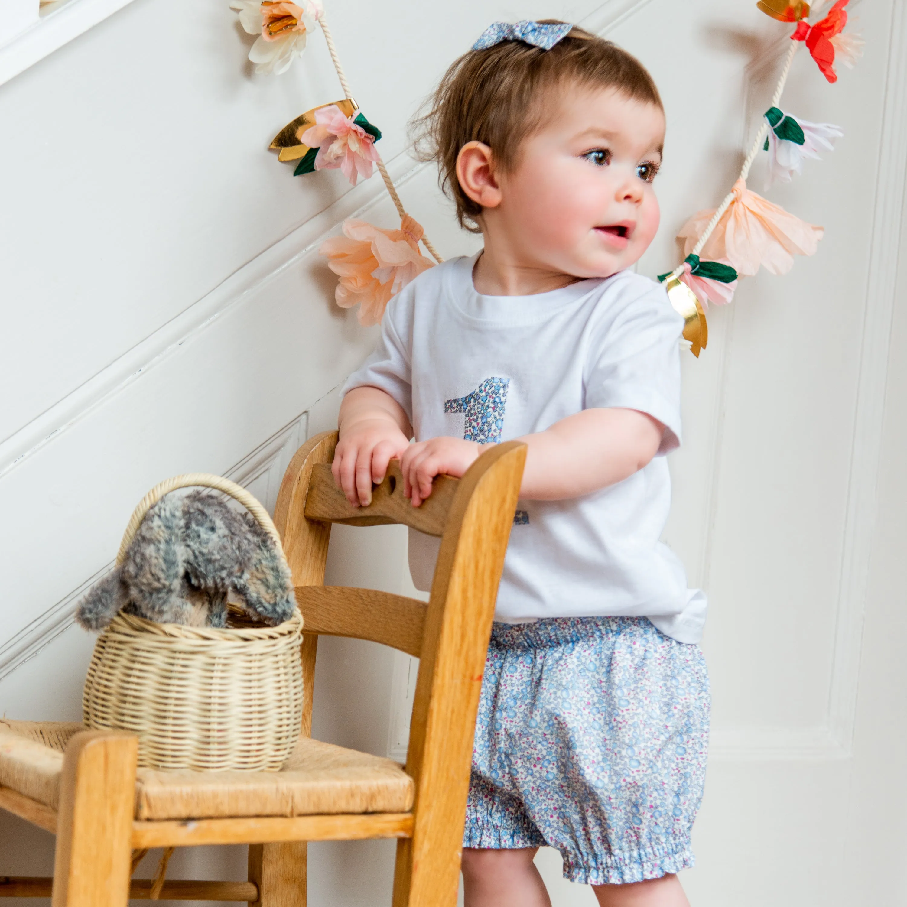 Birthday t-shirt and bloomer set
