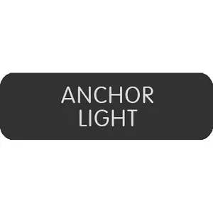 Blue Sea Large Format Label - "Anchor Light" [8063-0035]