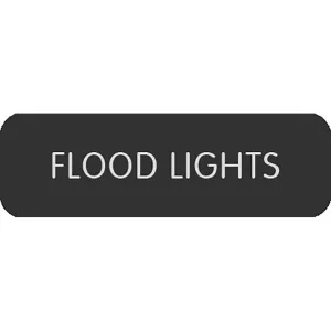 Blue Sea Large Format Label - "Flood Lights" [8063-0190]