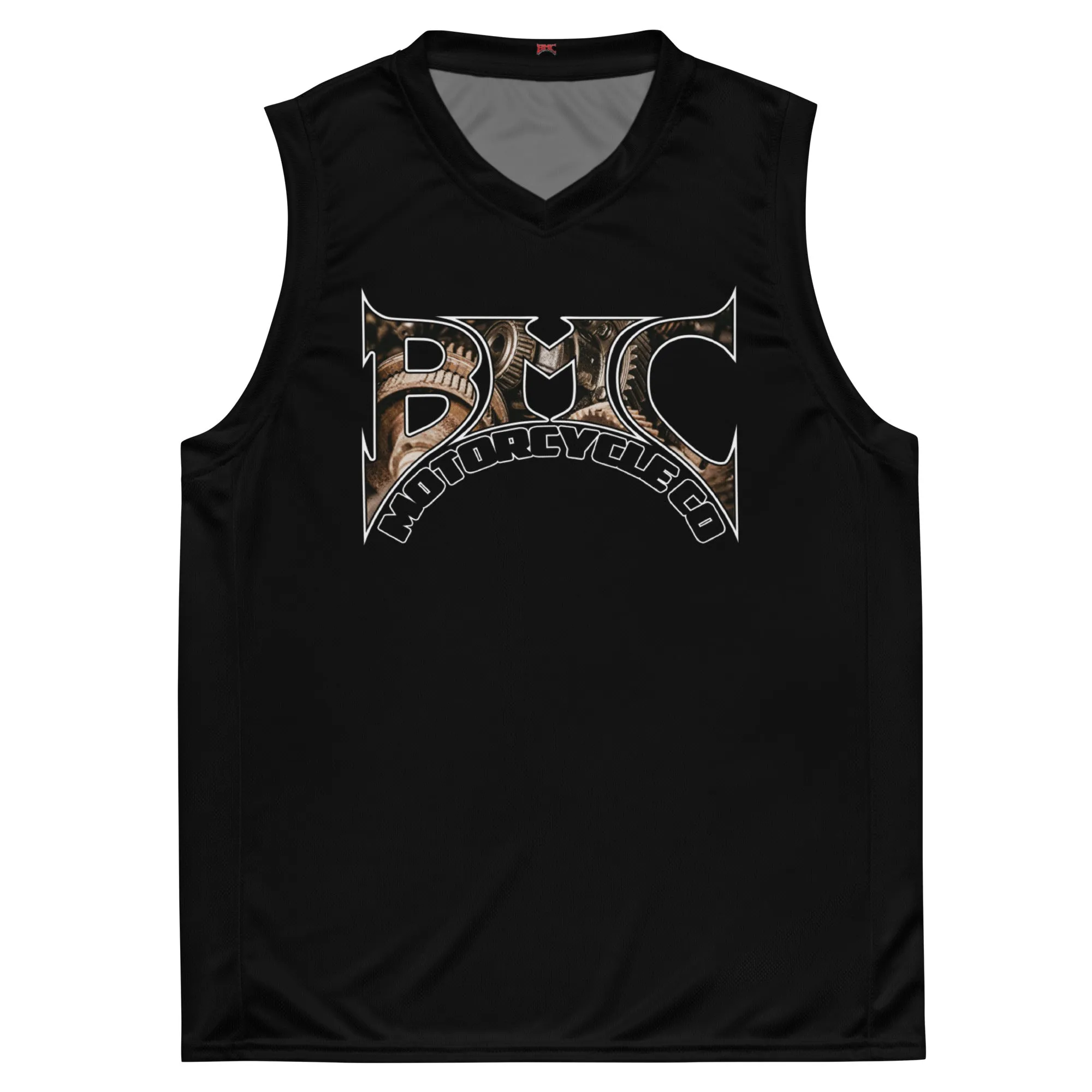 BMC Gears Basketball Jersey - Black