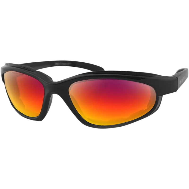 BOBSTER SUNGLASS FATBOY MBK/PUR/RED EFB003H